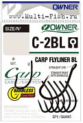 Крючки без бородки OWNER 53262 Carp Flyliner BL BC №1, 5шт.