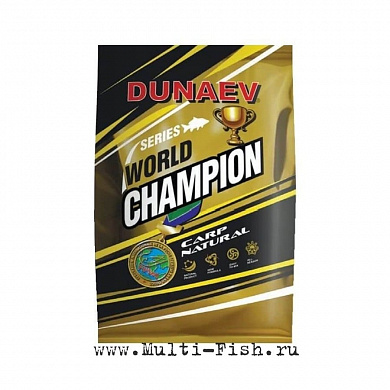 Прикормка DUNAEV-WORLD CHAMPION Carp Natural 1кг.