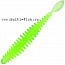 Мягкая приманка Quantum Magic Trout T-worm P-tail неон зеленый с запахом сыра 1,5гр 6,5см 6 шт