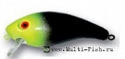 Воблер Manns TW Waker 70мм, 10,5гр., 1м Black Chartreuse TWE4-14 