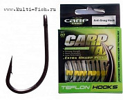 Крючки Carp Pro Teflon Anti-Snag №4, 10шт.
