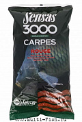 Прикормка Sensas 3000 CARP Rouge 1кг
