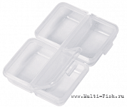 Коробка рыболовная Meiho FLY BOX 4 ячейки, 9,5x6,8x1,8см