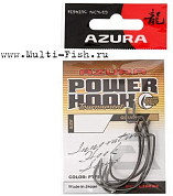 Крючок AZURA Tournament Power Hook №2/0, 5шт.