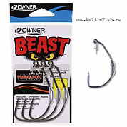 Крючки офсетные OWNER 5130W Weighted Beast With Twist Lock BC №12/0 2шт.