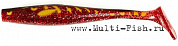 Виброхвосты Lucky John 3D BBS Series KUBIRA SWIM SHAD 9,0in, 229мм, цвет PG25, 1шт.