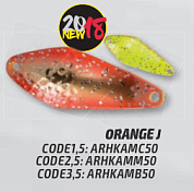 Блесна колеблющееся AMMER  3,5 gr (Orange J)
