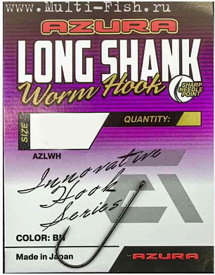 Крючки Azura Long Shank Hook №5, 9шт.
