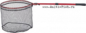 Подсачек BALZER SHIRASU Shot Spin размер XL, длина 1,30/1,55м., 55х60см