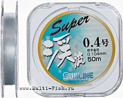 Леска монофильная SUNLINE SUPER KEIRYU 50м, 0,128мм, #0,6