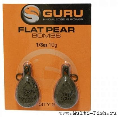 Груз Guru Flat Pear Bomb 15гр., 2шт.