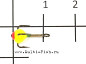 Крючок-тройник для приманок Lucky John с каплей цветной, размер 014/10