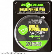 Сетка PVA запасная Korda Boilie Funnel Web Hexmesh 20м