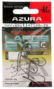 Крючки спиннинговые Azura Tournament Large Eye №6, 9шт.