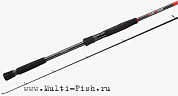 Удилище спиннинговое ZETRIX HellHound DarkBlood HHDS-822SBE 2,50м, тест 140гр. 
