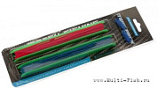 Набор коннектор+амортизатор FLAGMAN Twin Pack XL Pink/Blue блистер 1,4мм-1,6мм, 5м, 2шт.