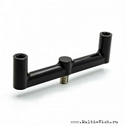 Перекладина буз-бар Korda Singlez Black 2 Rod buzzbar 6.5'' черная на 2 удилища