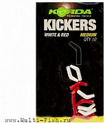 Лентяйка Korda Kickers Red/White Medium для крючка №6-8