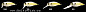 Воблер LUCKY CRAFT FLAT CRA-PEA SR 35мм, 2,6гр., 0,3м AM.BBC 