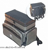 Ящик-рюкзак рыболовный зимний Salmo пенопласт 2-х ярусный H-2LUX