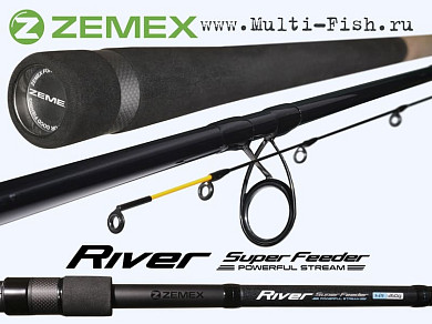 Фидер ZEMEX RIVER SUPER FEEDER 360см\80гр (12ft/80g)