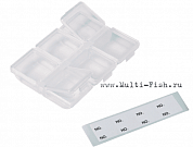 Коробка рыболовная Meiho FLY BOX 6 ячеек, 8,5x6,2x1,4см