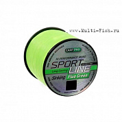 Леска Carp Pro Sport Line Neo Green 300м, 0,35мм, 11,9кг