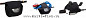 Чехол для катушек Shimano PC-031L REEL GUARD BK размер M