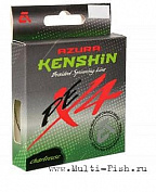 Шнур плетеный AZURA Kenshin PE X4 Chartreuse 150м, 0,165мм, 7,3кг, 16lb