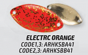 Блесна колеблющееся SBAM 2,3g (Electric Orange)
