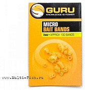 Колечко силиконовое для приманки Guru Bait Bands Small 2мм, 100шт.