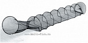 Садок спортивный Волжанка 9 колец, диаметр 40см, длина 2,5м