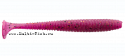 Съедобная резина виброхвост LUCKY JOHN Pro Series S-SHAD TAIL 3.8in (09.60)/S26 5шт.