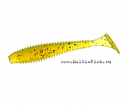 Виброхвост FLAGMAN Mystic Fish Fat 2" #112 Chartreuse 5см 10шт