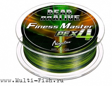 Шнур плетеный PE4 VARIVAS Nogales Dead or Alive Finess Master PE X4 150м, 0,09мм, #0,3