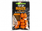 Имитационная приманка KORDA Maize Pop Up Citrus Zing Orange всплывающая 10шт.