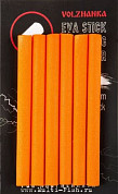 EVA для Зиг Риг Volzhanka Eva Stick for Zig Aligner 6мм/70мм, цвет Orange 6шт.