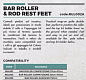 Ноги-подставки для роликов/ гребенок COLMIC BAR ROLLER & ROD REST FEET (2шт.)