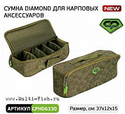 Сумка CARP PRO Diamond Multi для карповых аксессуаров 37x11.5x15см