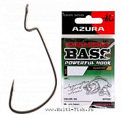 Крючки AZURA Bass Powerful Hook №7/0, 3шт.