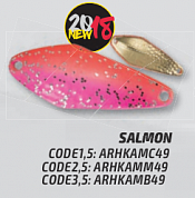 Блесна колеблющееся AMMER 1,5g (Salmon)