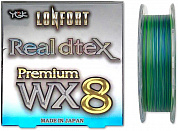 Леска плетеная (шнур) YGK Real Dtex 150m #0.3 (Мультиколор)