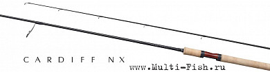 Спиннинг Shimano 21 CARDIFF NX S77L 2,35м, тест 4-18гр.