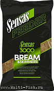 Прикормка Sensas 3000 Feeder BREAM & SKIMMERS 1кг