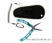 Плоскогубцы FLAGMAN Precision Forging Fishing Pliers с чехлом и ретривером 15см
