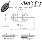 Кормушка ORANGE Classic Flat Method + Method Mould 50гр., 1шт.