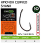 Крючки CARP PRO Black Nickel Curved Shank №6, 10шт.