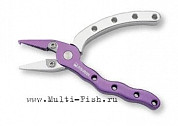 Мультиинструмент KAHARA 4.5inch Aluminum pliers 43гр.,116мм Purple/Silver