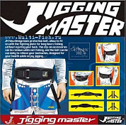 Пояс с поддержкой для морской рыбалки без гимбала JigMaster Premium Type Fighting Belt 100-120см, размер L