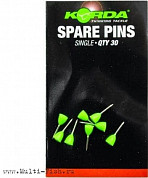 Булавки одиночные Korda Single Pins for RigSafe 30шт.